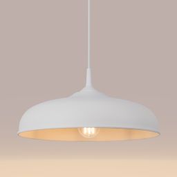 Sollux Lighting Gina lampa wisząca 1x15 W biała SL.1329