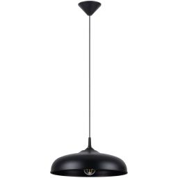 Sollux Lighting Gina lampa wisząca 1x15 W czarna SL.1330