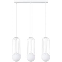 Sollux Lighting Brina lampa wisząca 3x8 W biała SL.1333