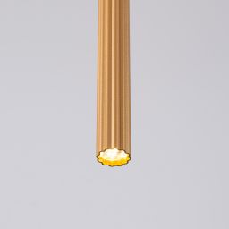 Sollux Lighting Arche lampa wisząca 1x8 W złota SL.1339