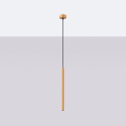 Sollux Lighting Arche lampa wisząca 1x8 W złota SL.1339