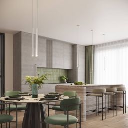 Sollux Lighting Arche lampa wisząca 3x8 W biała SL.1340