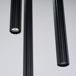 Sollux Lighting Arche lampa wisząca 3x8 W czarna SL.1341