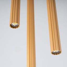 Sollux Lighting Arche lampa wisząca 3x8 W złota SL.1342