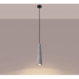 Sollux Lighting Electra lampa wisząca 1x10 W szary/popielaty SL.1347