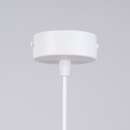 Sollux Lighting Hyperion lampa wisząca 1x8 W biała SL.1356