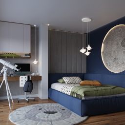 Sollux Lighting Hyperion lampa wisząca 1x8 W biała SL.1356