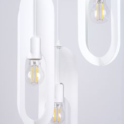 Sollux Lighting Nicus lampa wisząca 3x15 W biała SL.1361