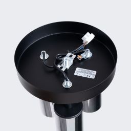 Sollux Lighting Winx lampa podsufitowa 3x10 W czarna-chrom SL.1369