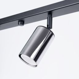 Sollux Lighting Winx lampa podsufitowa 4x10 W czarna-chrom SL.1371