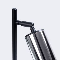 Sollux Lighting Winx lampa biurkowa 1x10 W czarna-chrom SL.1373