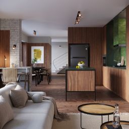 Sollux Lighting Winx lampa podsufitowa 3x10 W czarna-miedź SL.1377