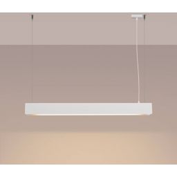 Sollux Lighting Spark lampa wisząca 1x8 W biała SL.1394