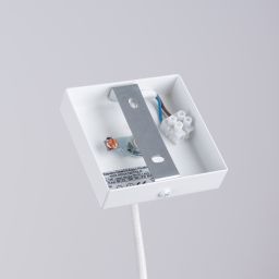 Sollux Lighting Prysm lampa wisząca 1x8 W biała SL.1397