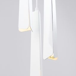 Sollux Lighting Prysm lampa wisząca 3x8 W biała SL.1398