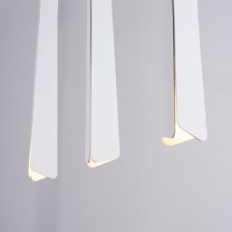 Sollux Lighting Prysm lampa wisząca 3x8 W biała SL.1399