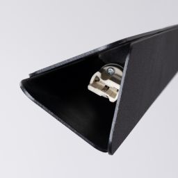 Sollux Lighting Prysm lampa wisząca 1x8 W czarna SL.1400