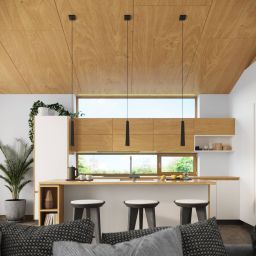 Sollux Lighting Prysm lampa wisząca 1x8 W czarna SL.1400