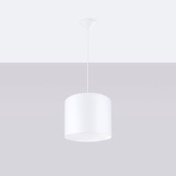 Sollux Lighting Nova lampa wisząca 1x15 W biała SL.1403
