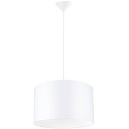 Sollux Lighting Nova lampa wisząca 1x15 W biała SL.1404