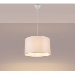 Sollux Lighting Nova lampa wisząca 1x15 W biała SL.1404