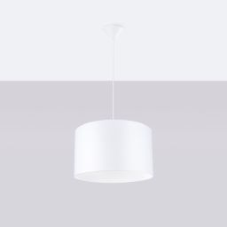 Sollux Lighting Nova lampa wisząca 1x15 W biała SL.1404