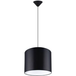 Sollux Lighting Nova lampa wisząca 1x15 W czarna SL.1405