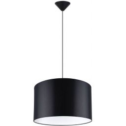 Sollux Lighting Nova lampa wisząca 1x15 W czarna SL.1406