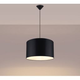 Sollux Lighting Nova lampa wisząca 1x15 W czarna SL.1406