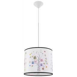 Sollux Lighting Sowy lampa wisząca 1x15 W multikolor SL.1422