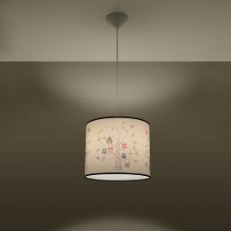 Sollux Lighting Sowy lampa wisząca 1x15 W multikolor SL.1422