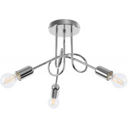 Sollux Lighting Supeł lampa podsufitowa 3x15 W chrom SL.1440