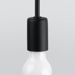 Sollux Lighting Levar kinkiet 1x15 W czarny SL.1454