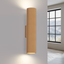 Sollux Lighting Karbon kinkiet 2x10 W złoty SL.1558