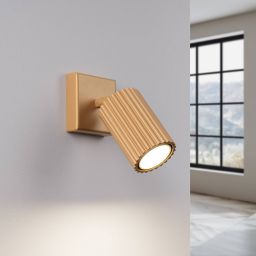 Sollux Lighting Karbon kinkiet 1x10 W złoty SL.1559