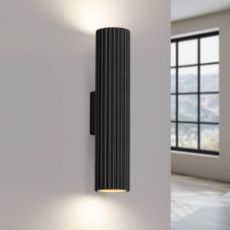 Sollux Lighting Karbon kinkiet 2x10 W czarny SL.1577