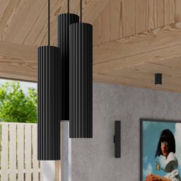 Sollux Lighting Karbon kinkiet 2x10 W czarny SL.1577