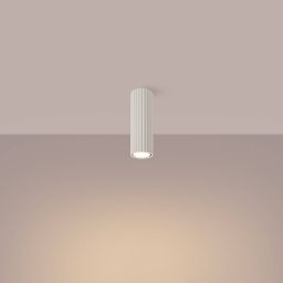Sollux Lighting Karbon lampa podsufitowa 1x10 W beżowa SL.1588
