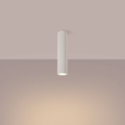 Sollux Lighting Karbon lampa podsufitowa 1x10 W beżowa SL.1589