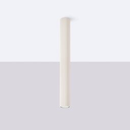 Sollux Lighting Karbon lampa podsufitowa 1x10 W beżowa SL.1591