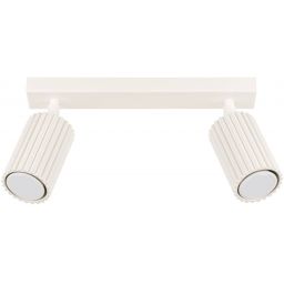 Sollux Lighting Karbon lampa podsufitowa 2x10 W beżowa SL.1599