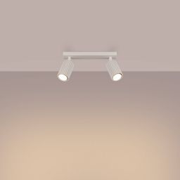 Sollux Lighting Karbon lampa podsufitowa 2x10 W beżowa SL.1599