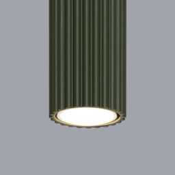 Sollux Lighting Karbon lampa podsufitowa 1x10 W zielona SL.1607