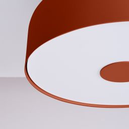 Sollux Lighting Omiq plafon 4x15 W czerwony SL.1681