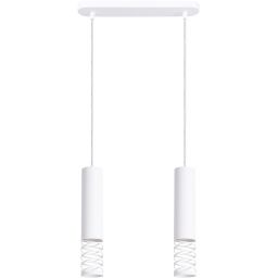 Sollux Lighting Lami lampa wisząca 2x10 W biała SL.1687