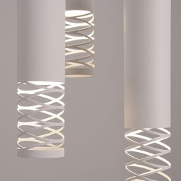 Sollux Lighting Lami lampa wisząca 3x10 W biała SL.1689