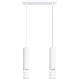 Sollux Lighting Liro lampa wisząca 2x10 W biała SL.1692