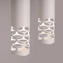 Sollux Lighting Liro lampa wisząca 2x10 W biała SL.1692