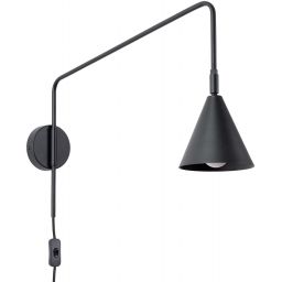 Sollux Lighting Nox kinkiet 1x10 W czarny SL.1697