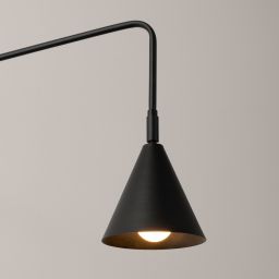 Sollux Lighting Nox kinkiet 1x10 W czarny SL.1697